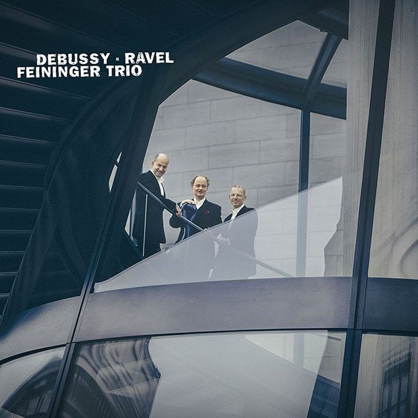 CD-Cover: Debussy, Ravel - Feininger Trio, Piano Trios