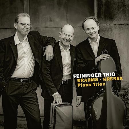 CD-Cover: Brahms & Krenek, Piano Trios 